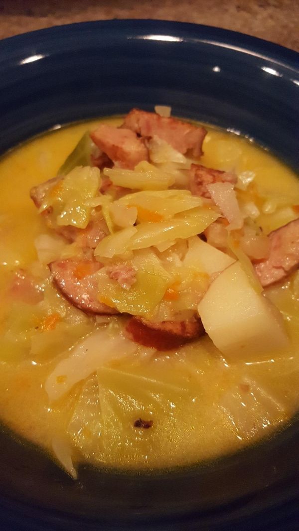 Kielbasa & Cabbage Stew