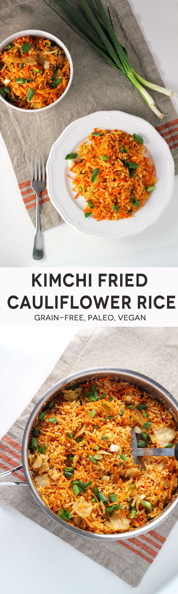 Kimchi Fried Cauliflower Rice