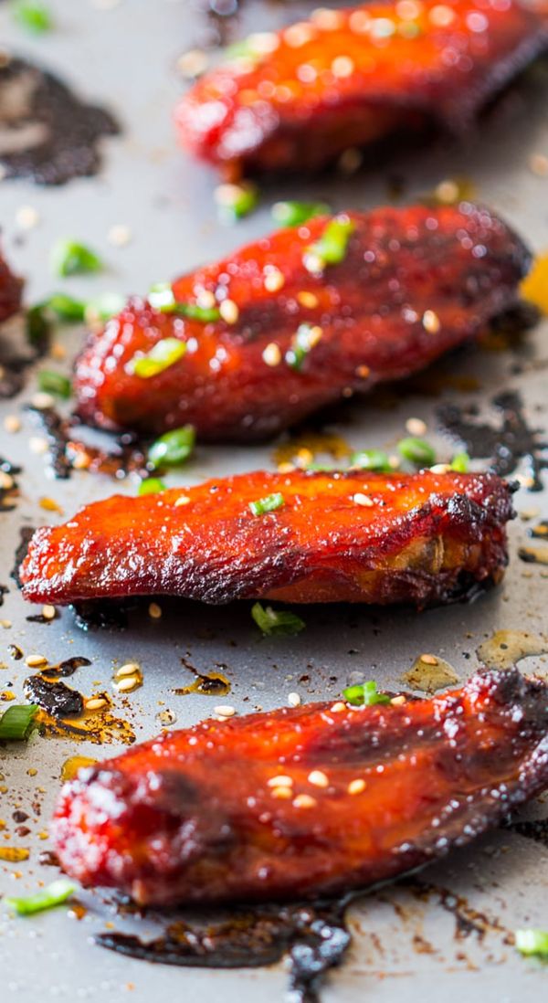 Korean Baked Gochujang Chicken Wings