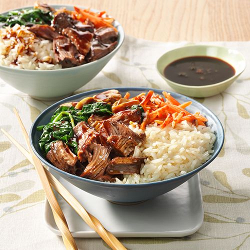 Korean Barbeque Rice Bowl