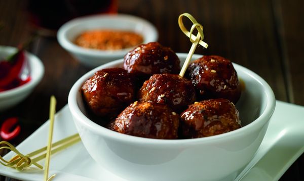 Korean BBQ Meatballs