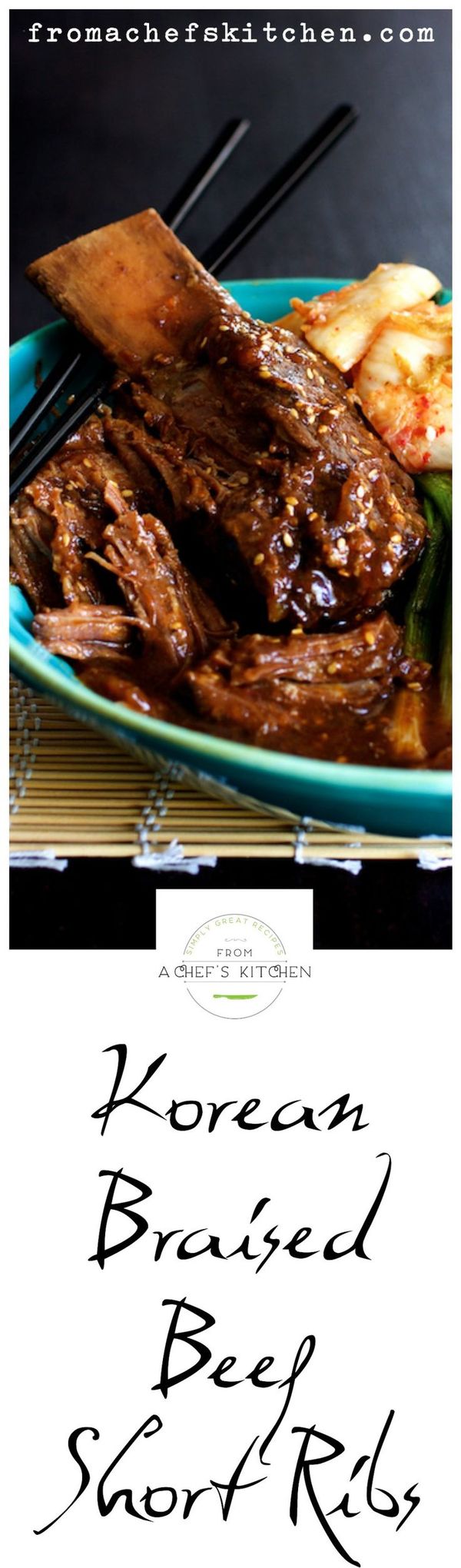 Korean Braised Beef Short Ribs