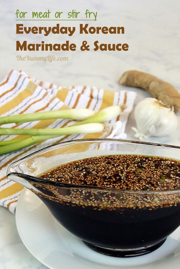 Korean Marinade and Sauce