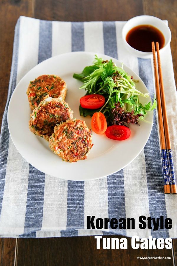 Korean Style Tuna Cakes