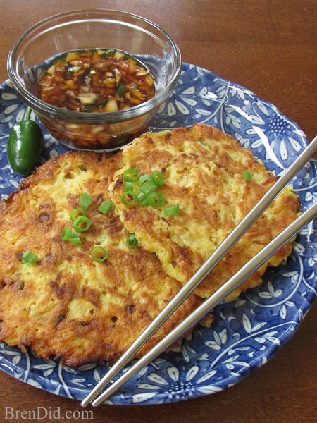 Korean Vegetable Pancake (Jeon