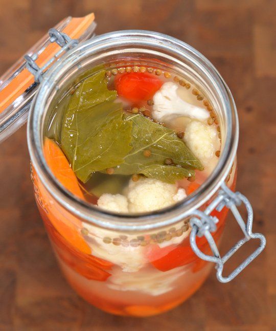 Lacto-Fermented Mixed Pickles