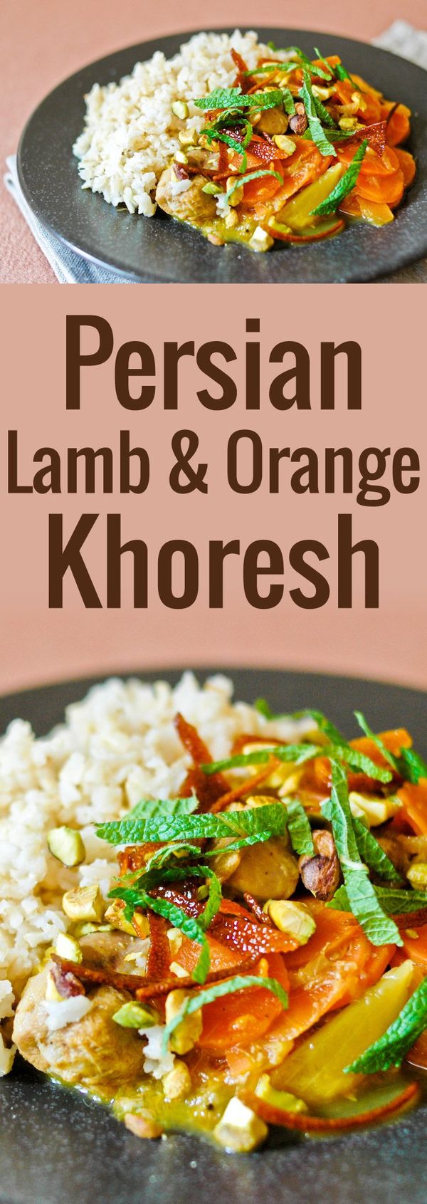 Lamb and Orange Khoresh Stew