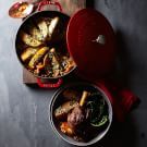 Lamb Shank Stew with Russet Potatoes