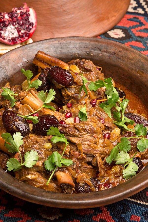 Lamb Shank Tagine With Dates