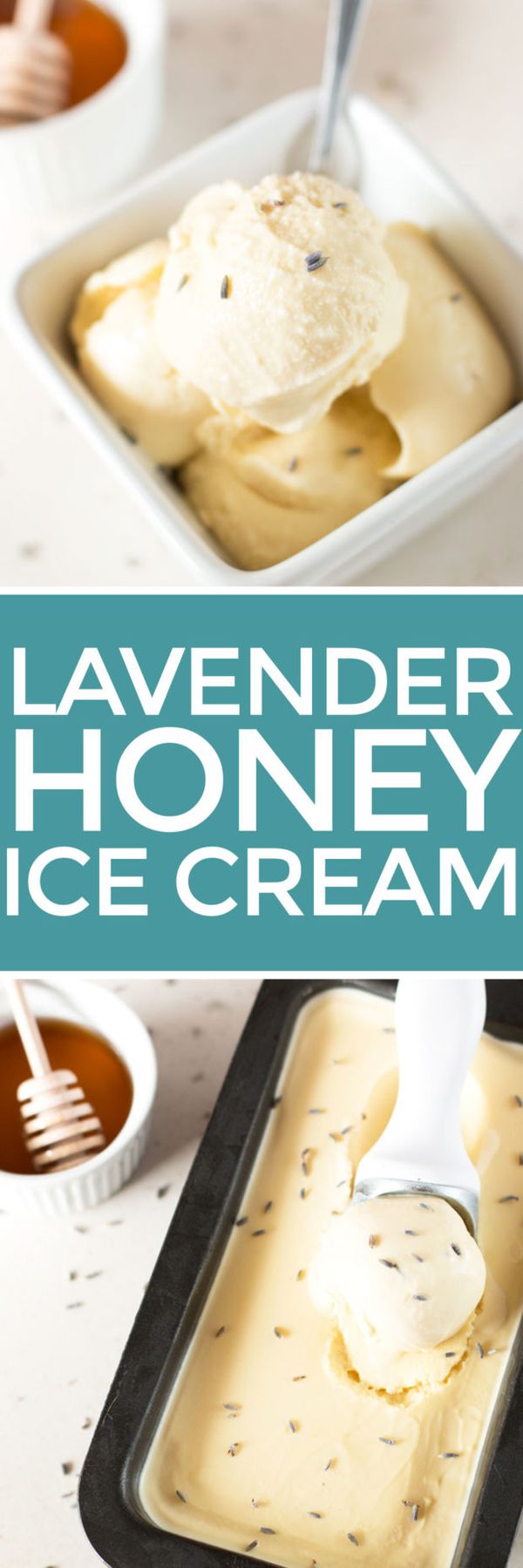 Lavender Honey Ice Cream