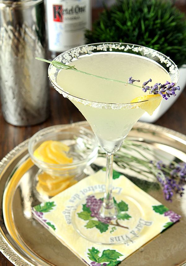 Lavender Lemonade Martini