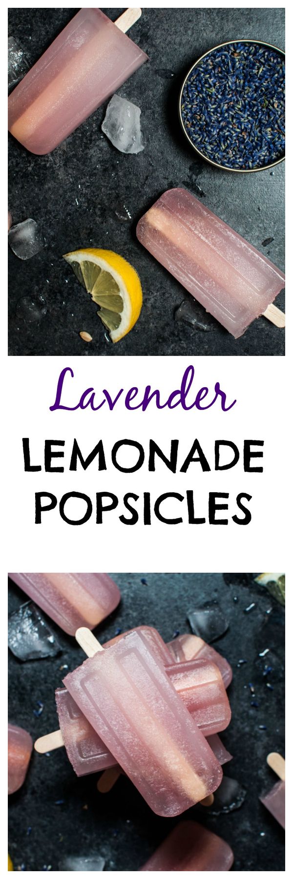 Lavender Lemonade Popsicles