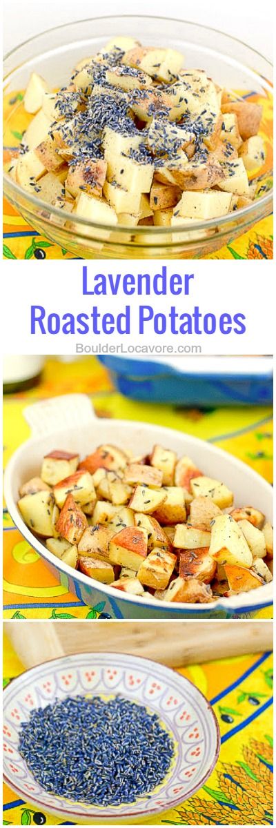 Lavender Roasted Potatoes