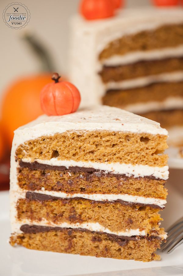 Layered Pumpkin Cake