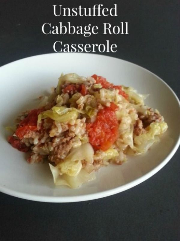 Lazy Cook’s Unstuffed Cabbage Rolls