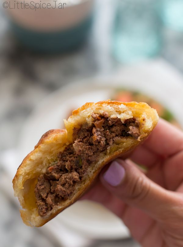 Lebanese meat pies (sfeehas