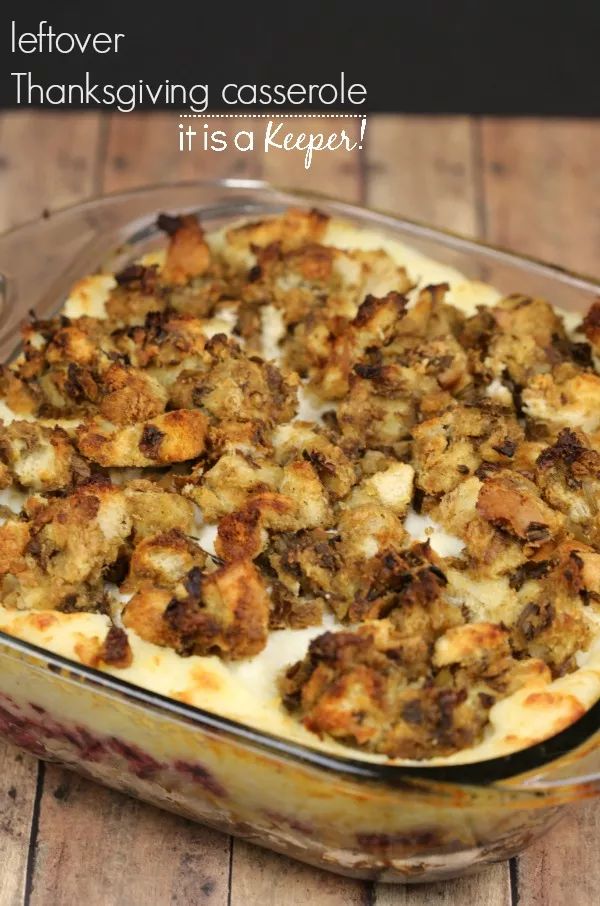 Leftover Thanksgiving Casserole