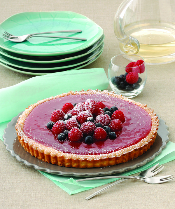 Lemon & Berry Tart