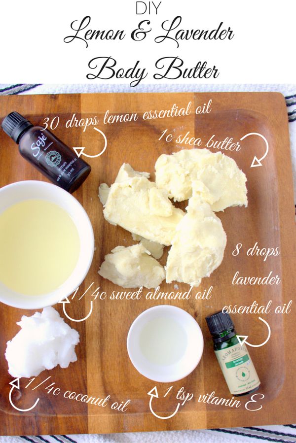 Lemon & Lavender Body Butter