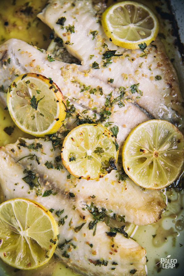 Lemon And Garlic Butter Fish