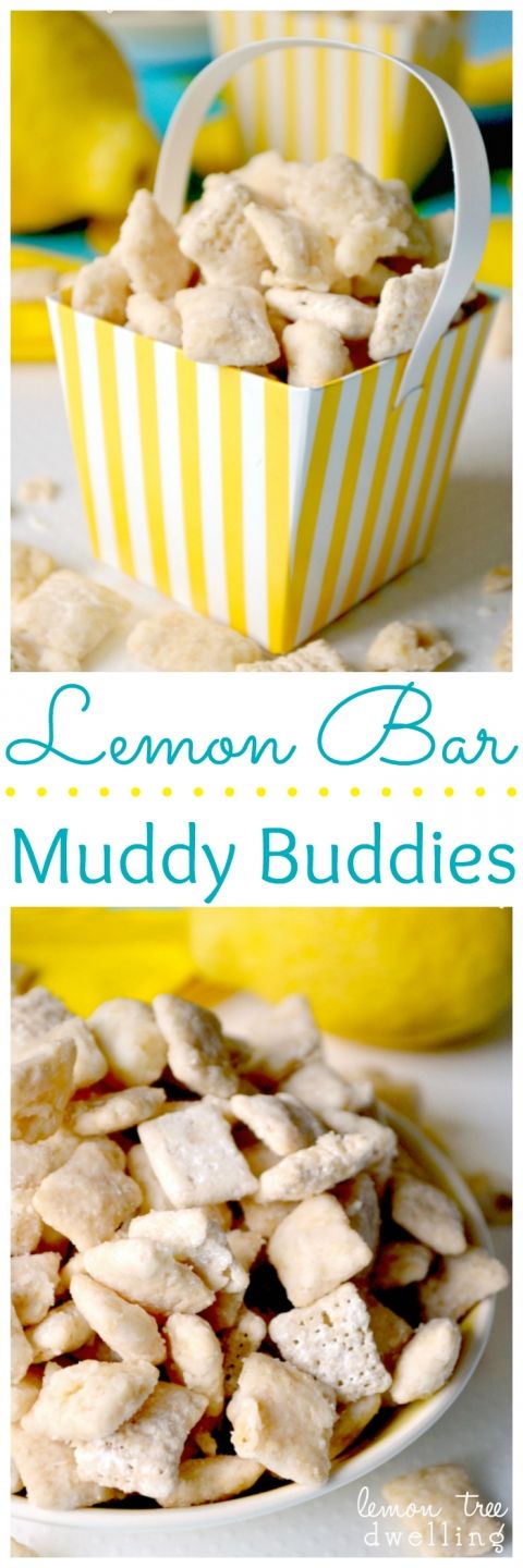 Lemon Bar Muddy Buddies