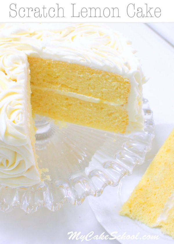 Lemon Cake (A Scratch