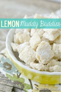 Lemon Muddy Buddies