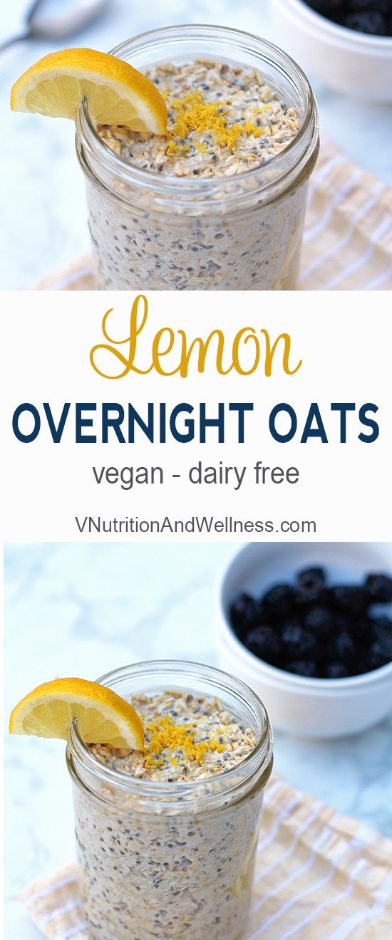 Lemon Overnight Oats