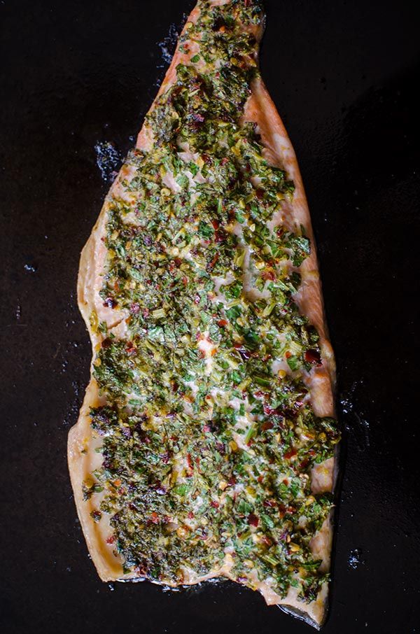 Lemon Parsley Roasted Trout