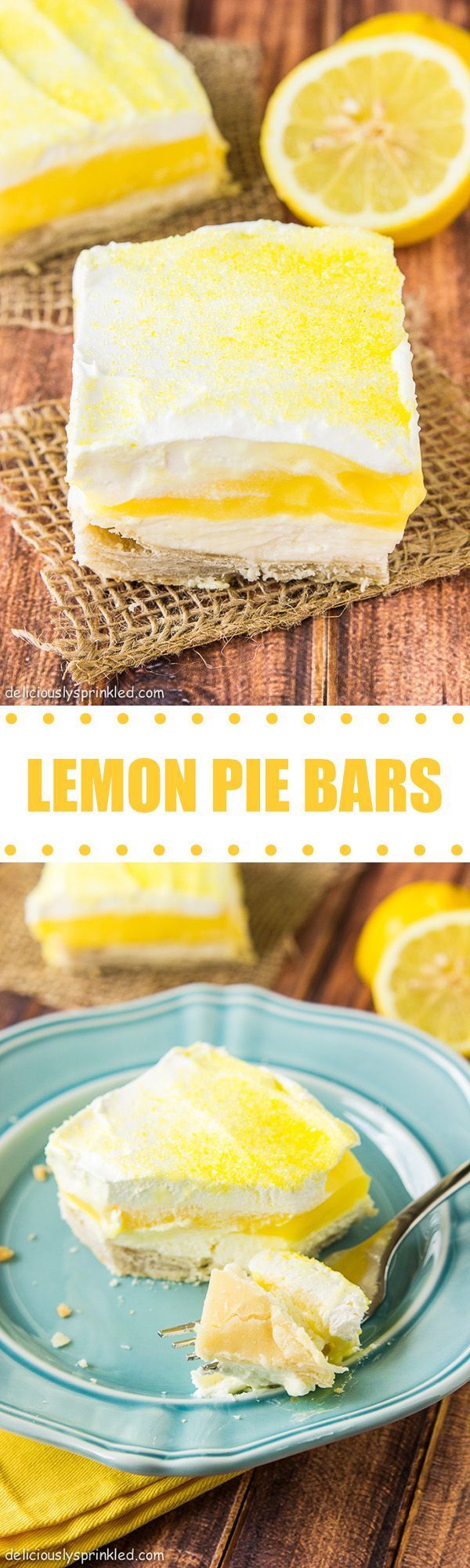 Lemon Pie Bars