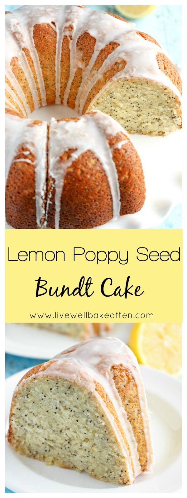 Lemon Poppy Seed Bundt Cake