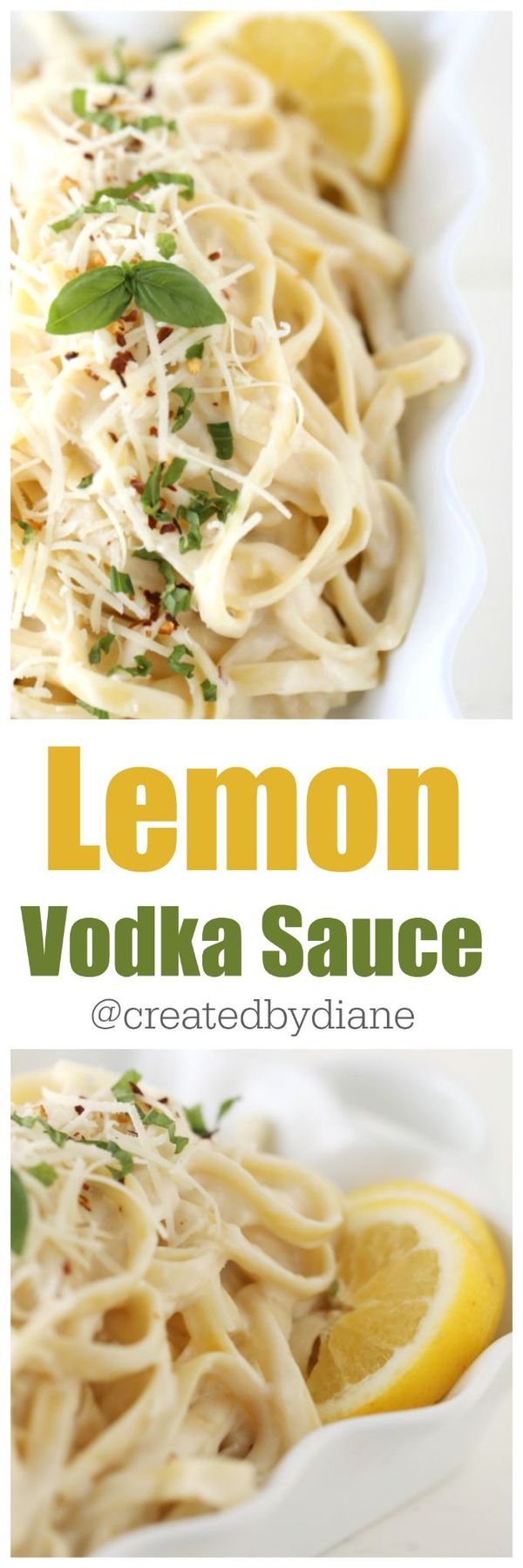 Lemon Vodka Pasta Sauce