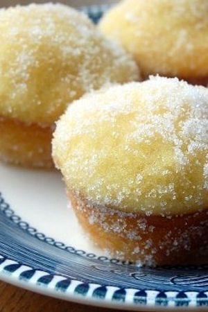 Lemon Yogurt Sugar Muffins