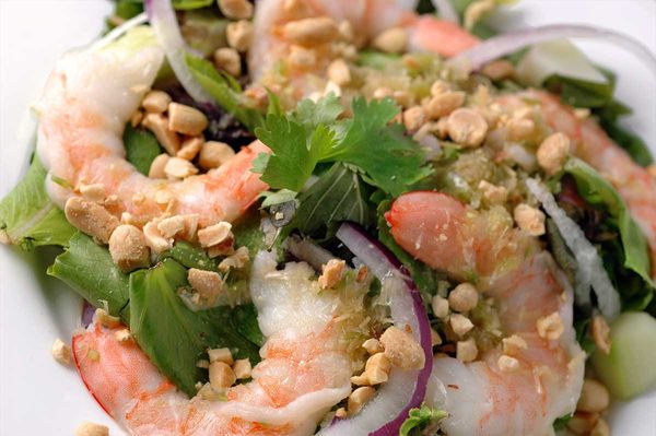 Lemongrass Shrimp Salad