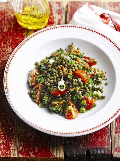 Lentil tabbouleh