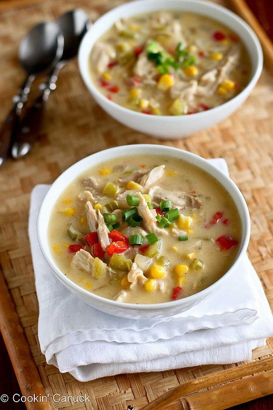 Light Turkey (or Chicken & Corn Chowder