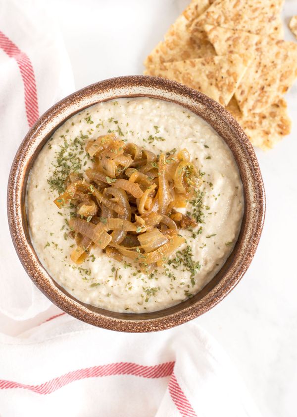 Lightened-Up French Onion Dip