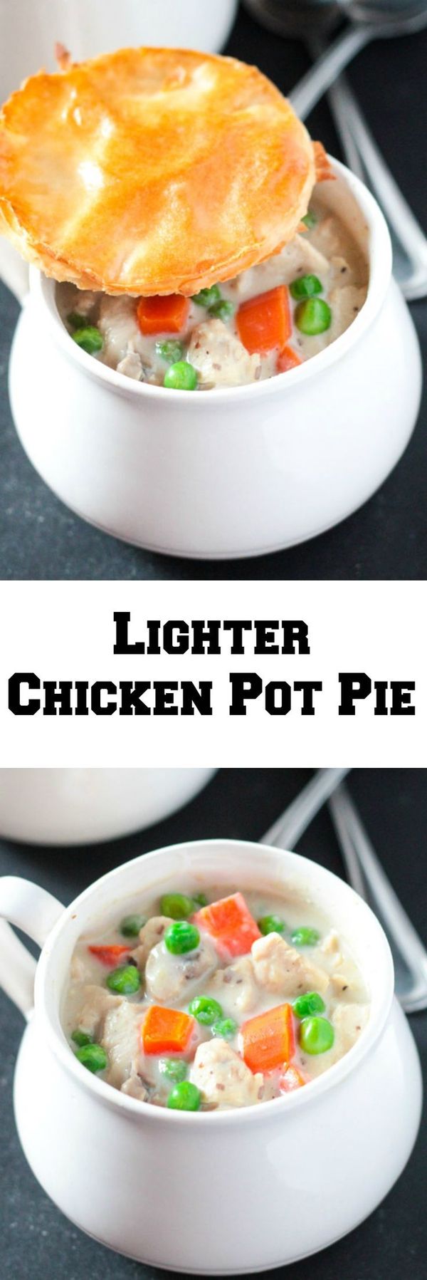 Lighter Chicken Pot Pie