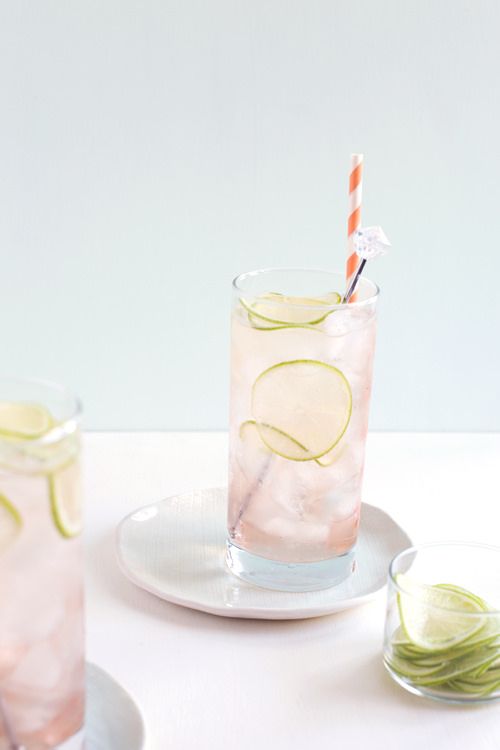 Lime Rosé Spritzer