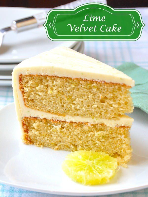 Lime Velvet Cake