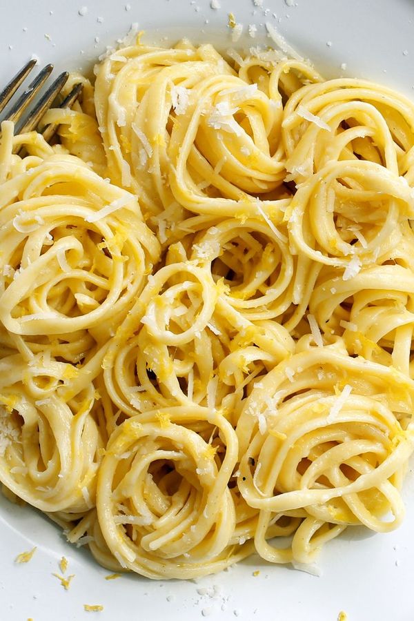 Linguine With Lemon Sauce