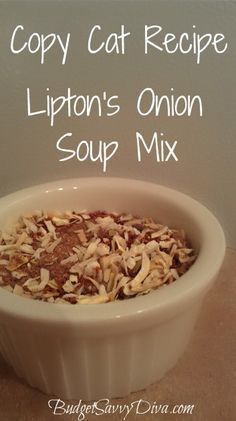 Lipton's Onion Soup Mix