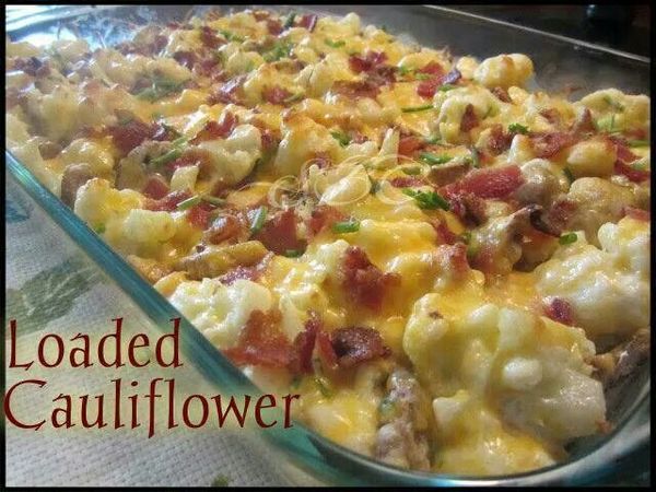 Loaded Cauliflower (As Seen on Facebook