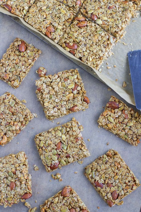 Loaded Nut & Seed Granola Bars