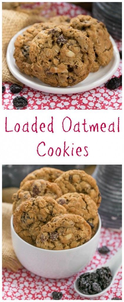 Loaded Oatmeal Cookies