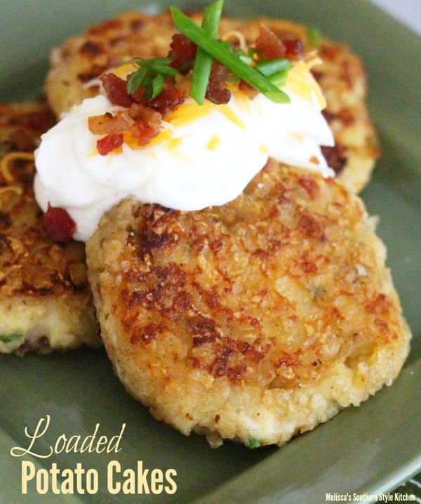 Loaded Potato Cakes