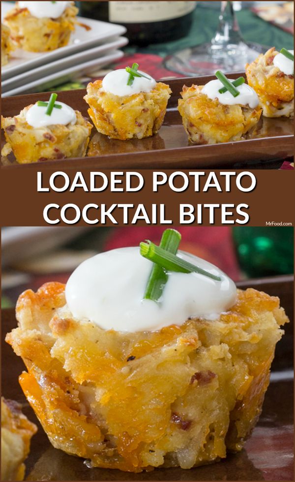 Loaded Potato Cocktail Bites