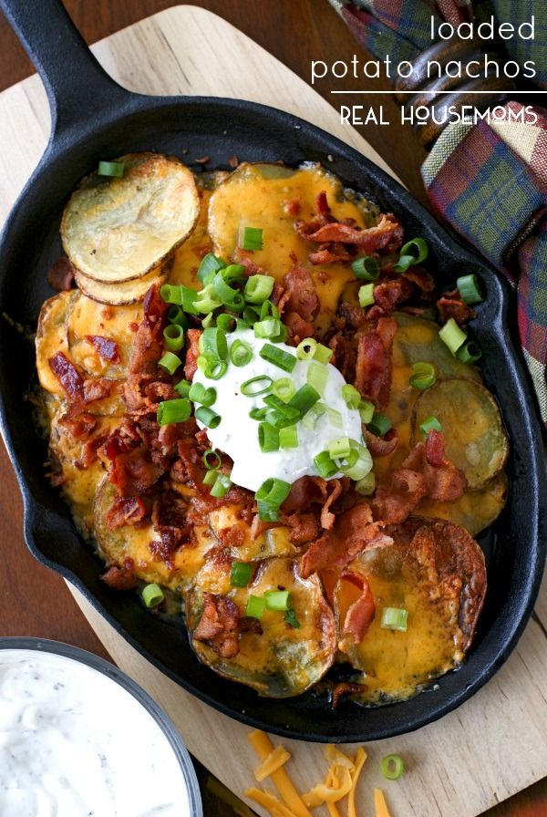 Loaded Potato Nachos