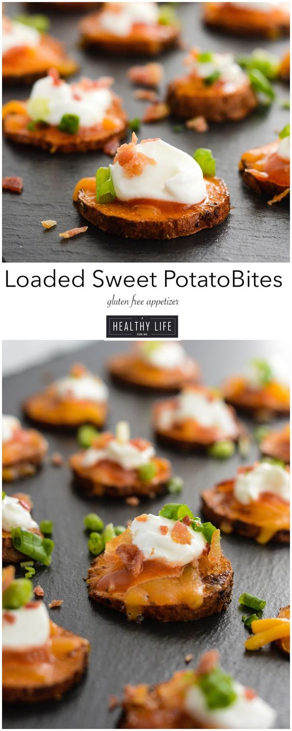 Loaded Sweet Potato Bites