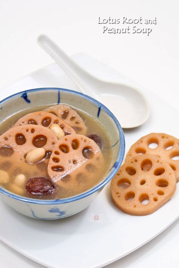 Lotus Root and Peanut Soup